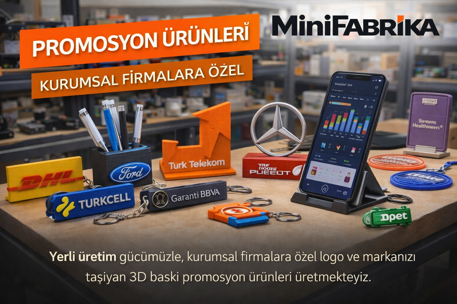 Kurumsal Firmalara Seri Üretim 